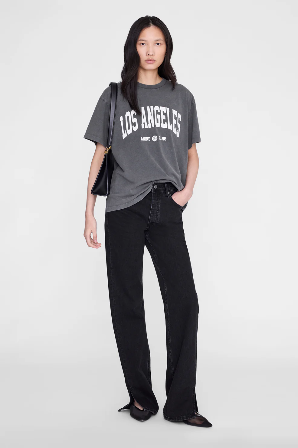 Cade Tee Los Angeles University - Washed Grey