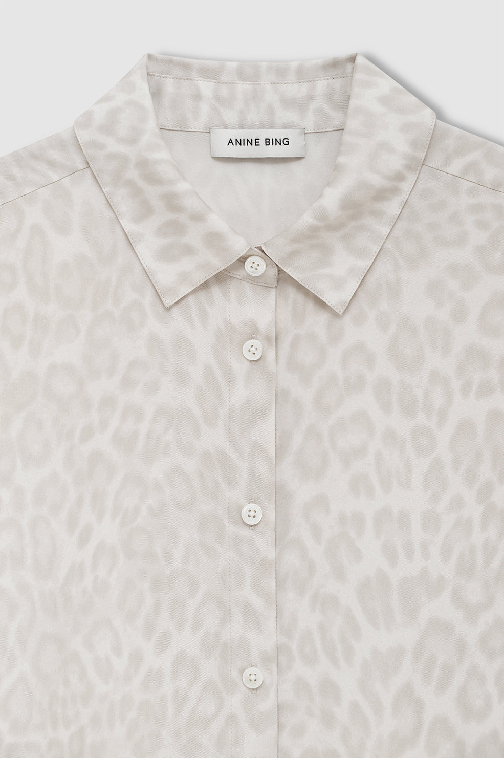 Coco Shirt - Washed White Leopard - Image 4