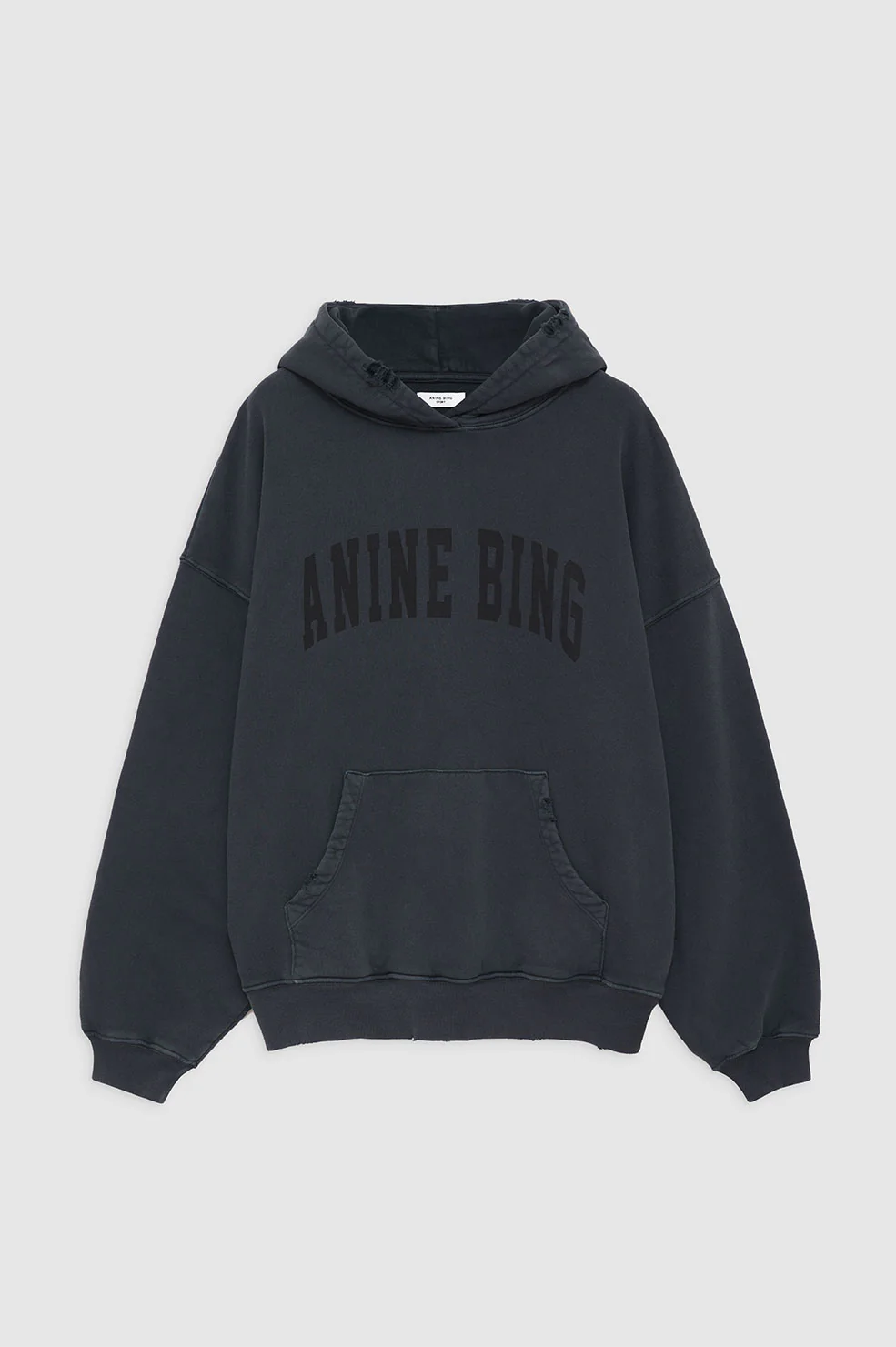 Harvey Sweatshirt - Dark Washed Black - Image 3