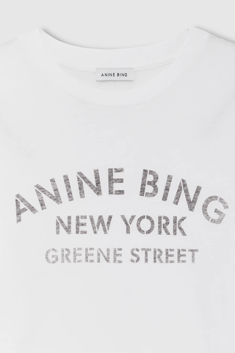 Ivan Long Sleeve New York Stencil - Ivory - Image 4
