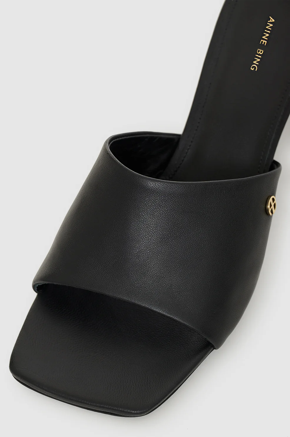 Jayden Mule Sandals - Black - Image 5