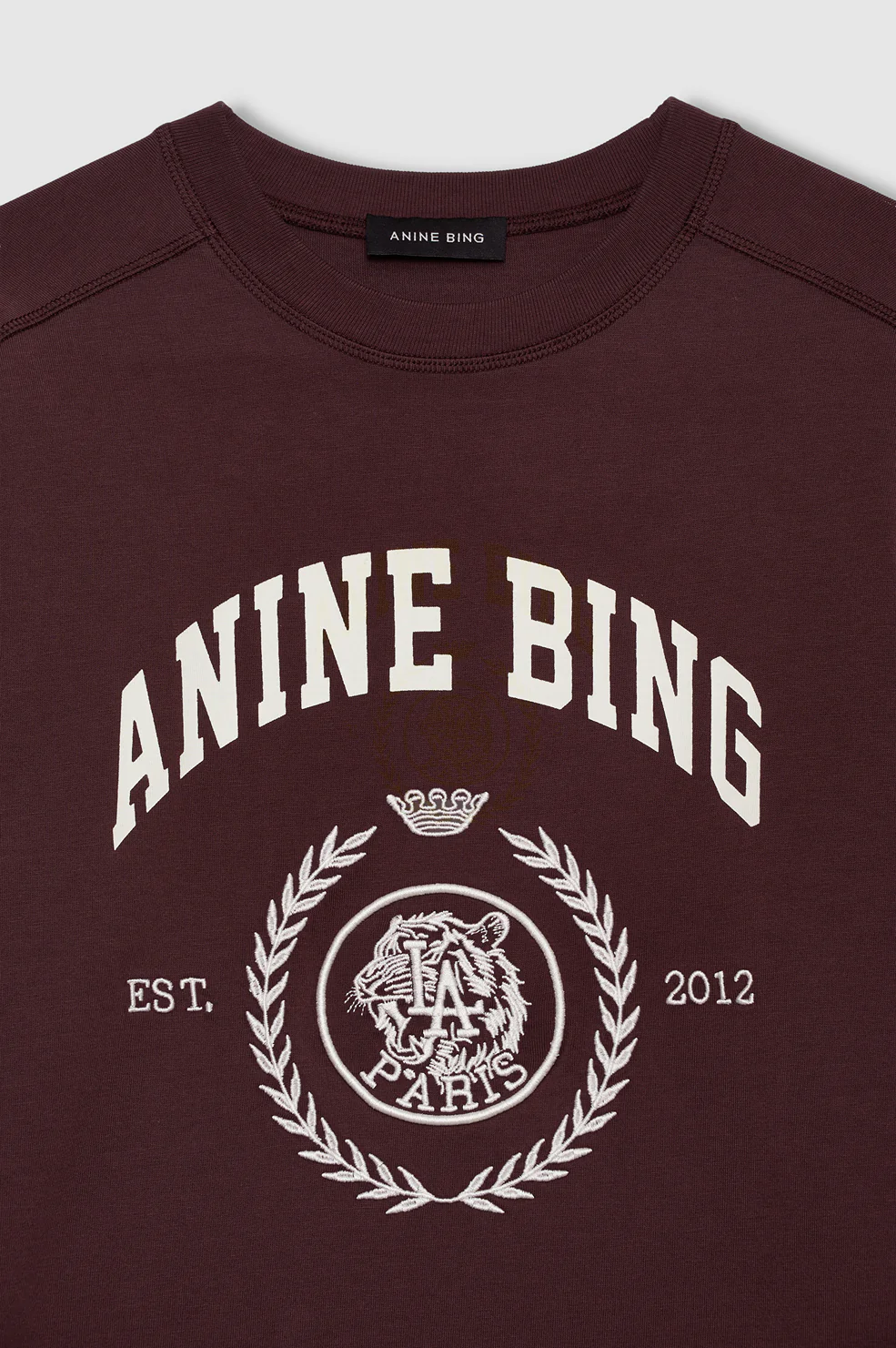 Jaylin Tee Collegiate - Fig - Image 4