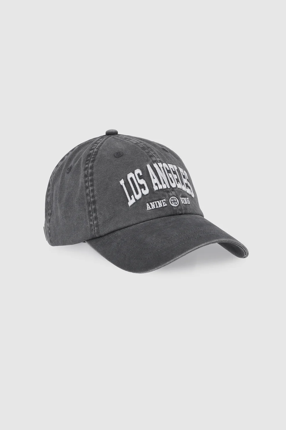 Jeremy Baseball Cap Los Angeles University - Washed Grey - Image 3