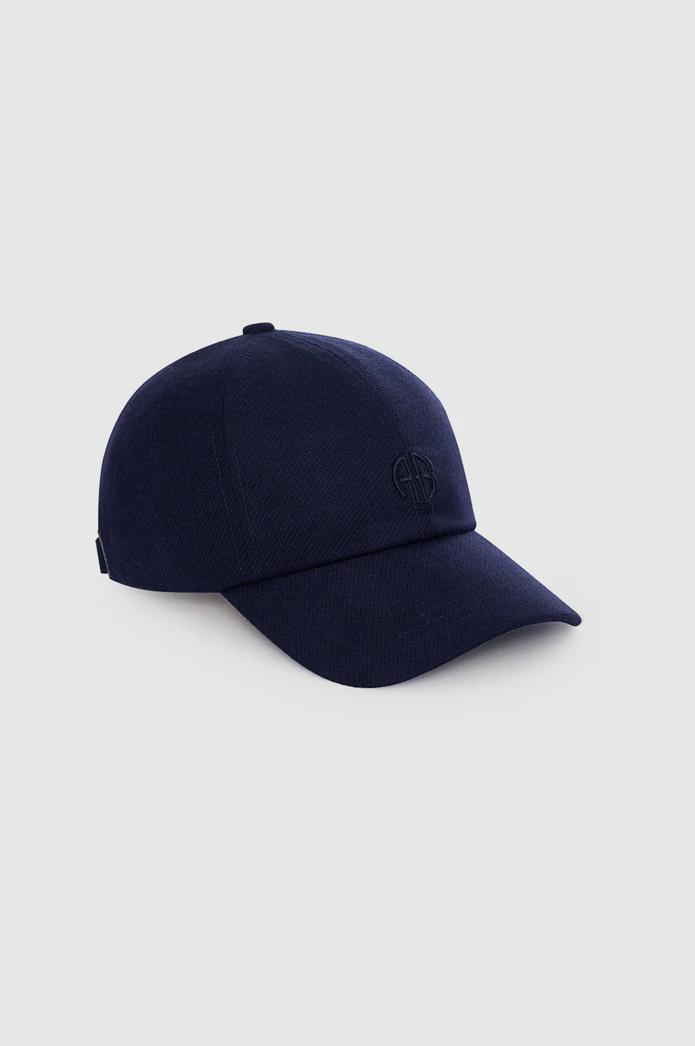 Jeremy Baseball Cap - Navy Wool - Image 3