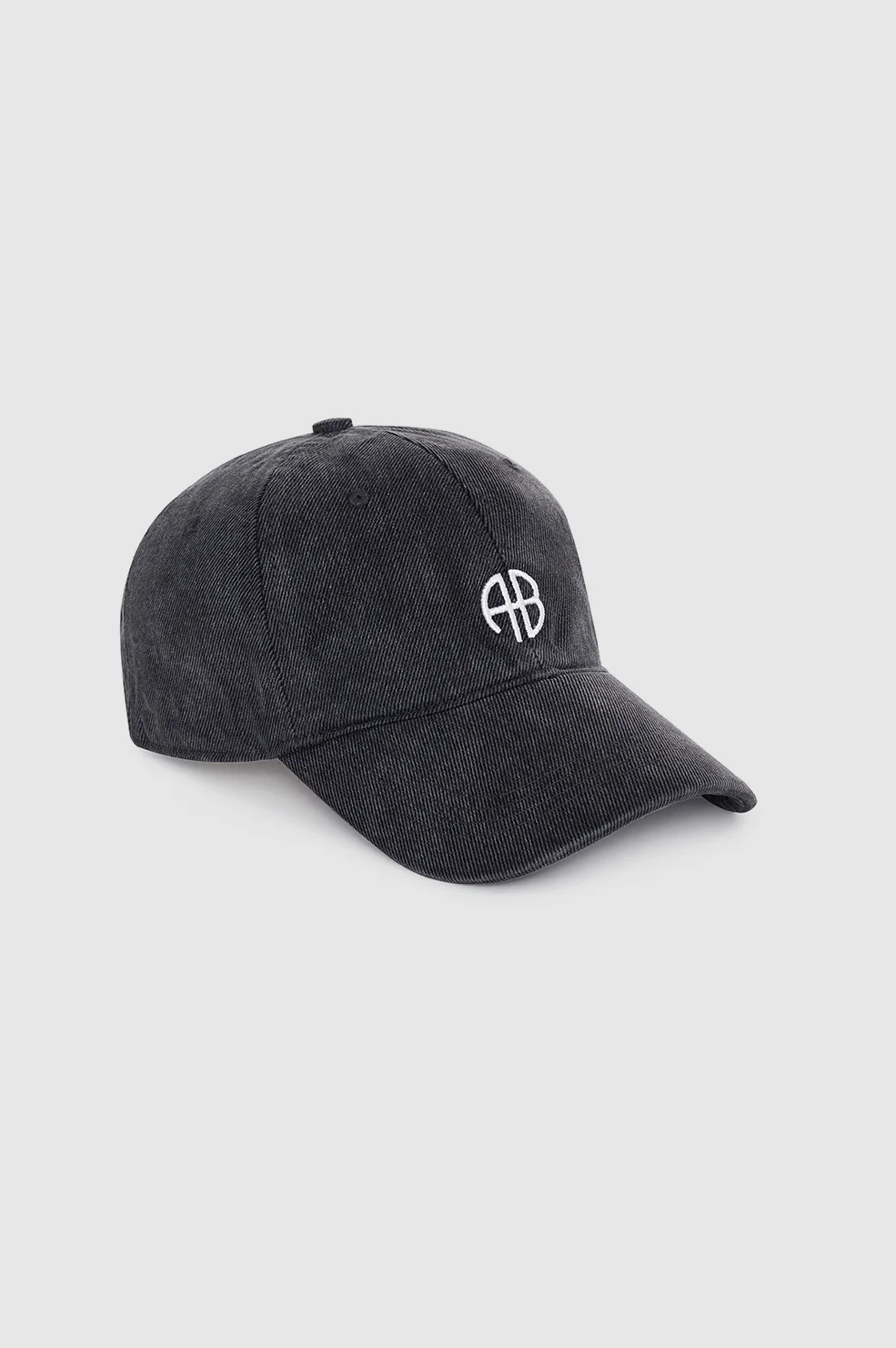 Jeremy Baseball Cap - Washed Smoke Grey - Image 3
