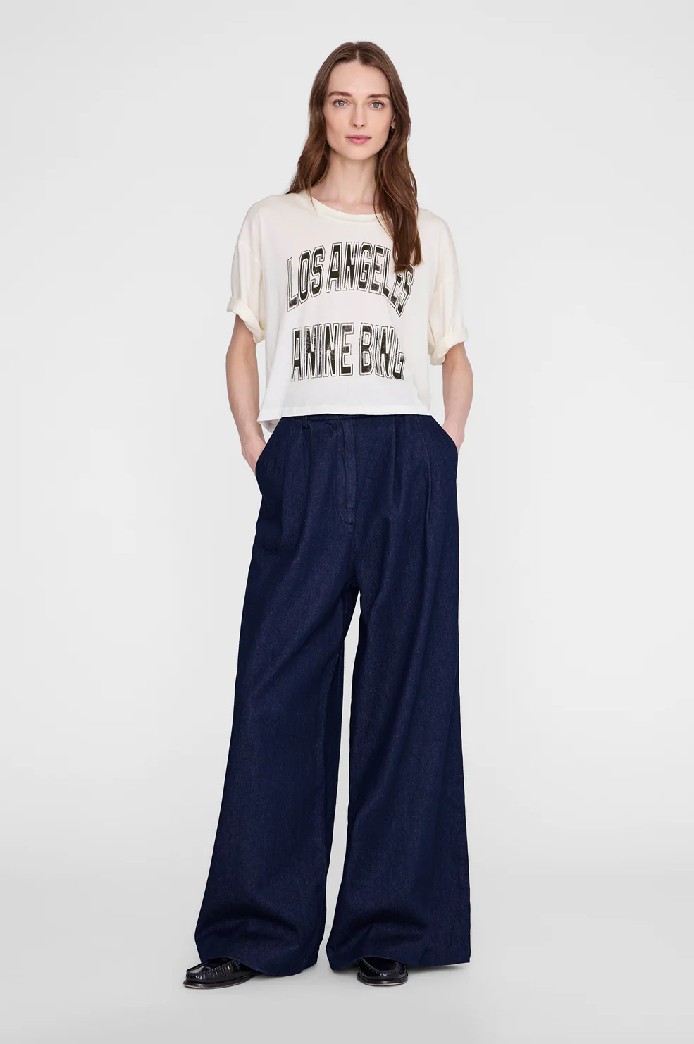 Johnny Cropped Tee - Cream