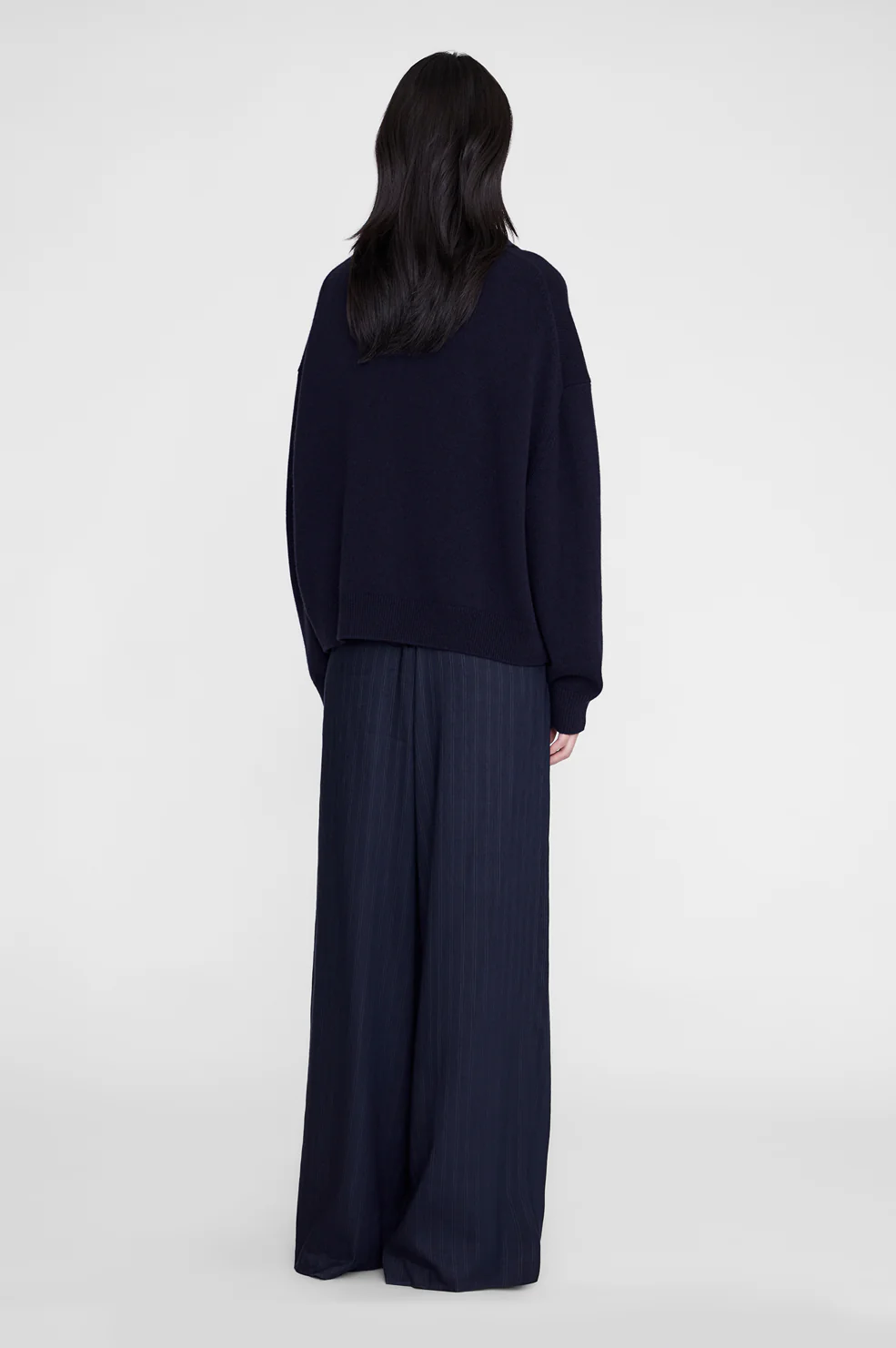 Lee Polo Sweater - Navy - Image 2