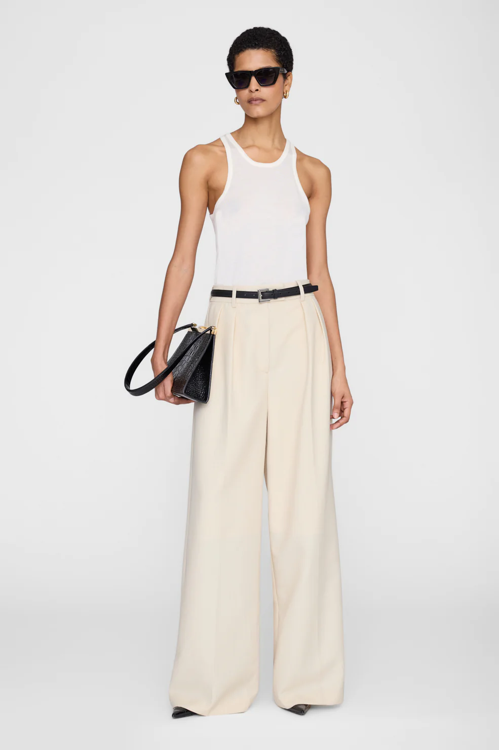 Lou Trouser - Ecru - Image 2
