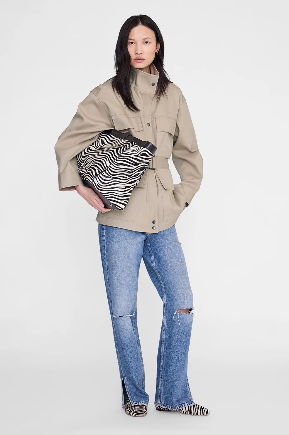Medium Rio Tote - Zebra - Image 2