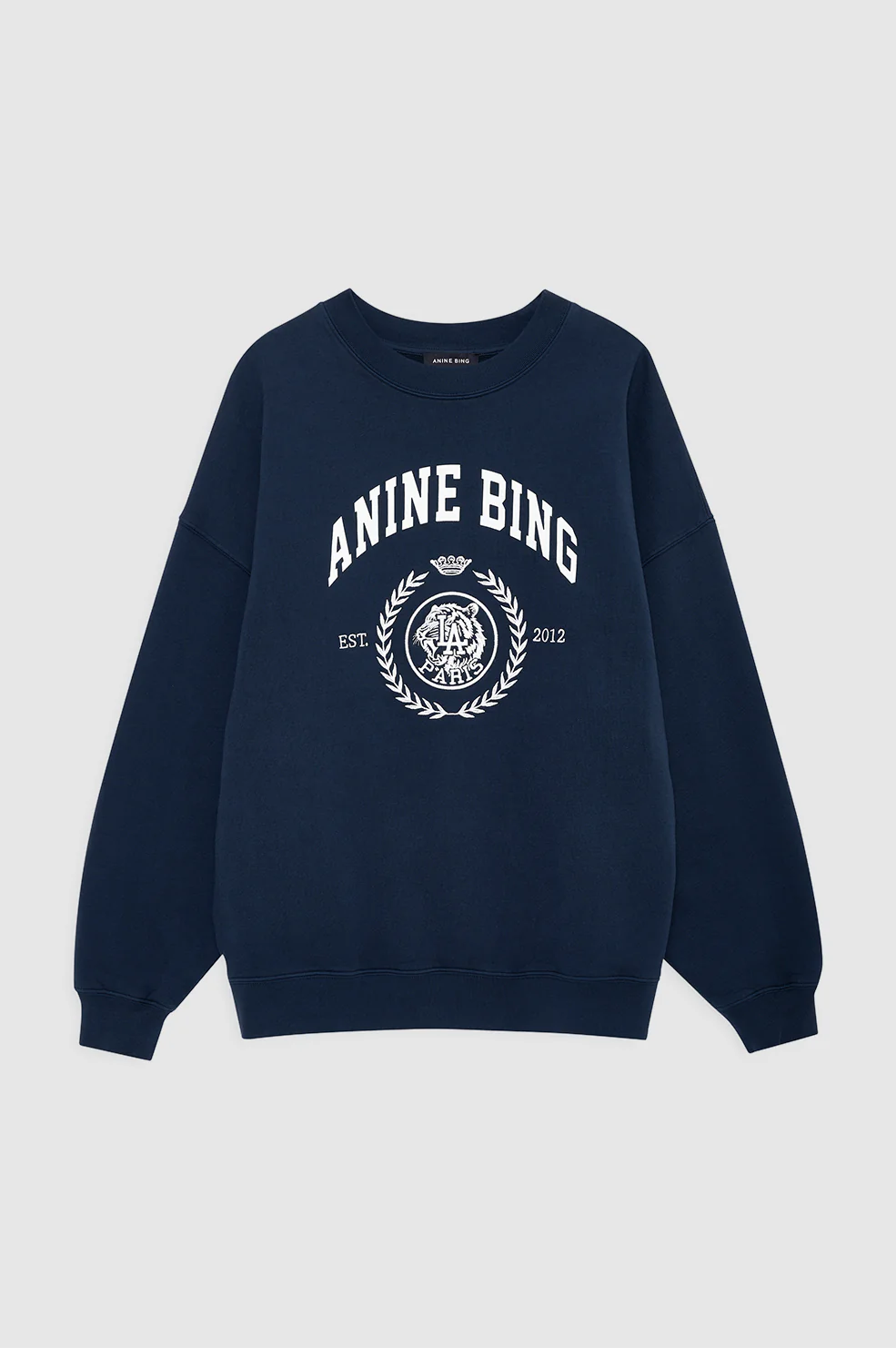 Miles Sweatshirt Collegiate - Dark Navy - Image 3