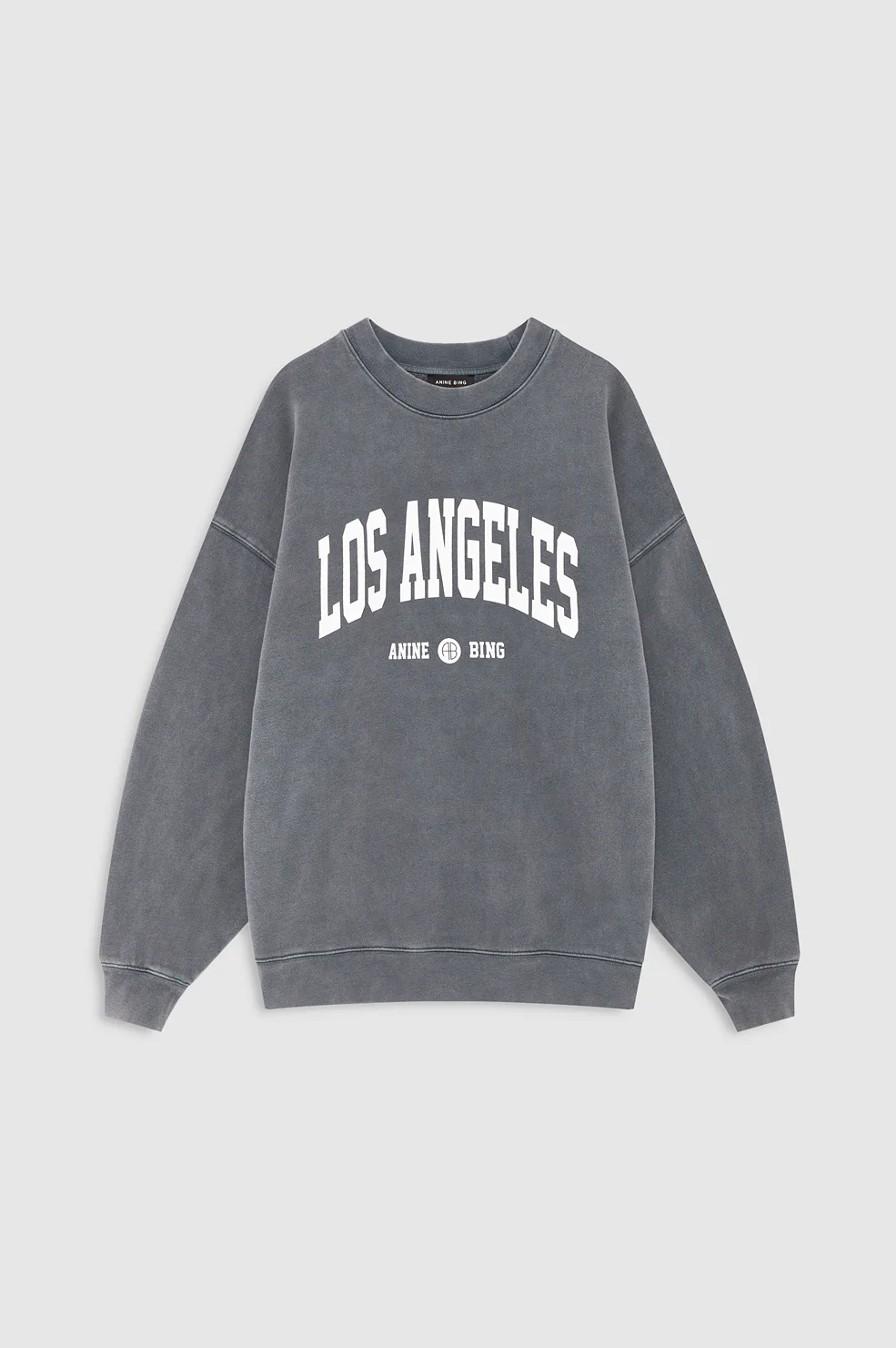 Miles Sweatshirt Los Angeles University - Washed Grey - Image 3