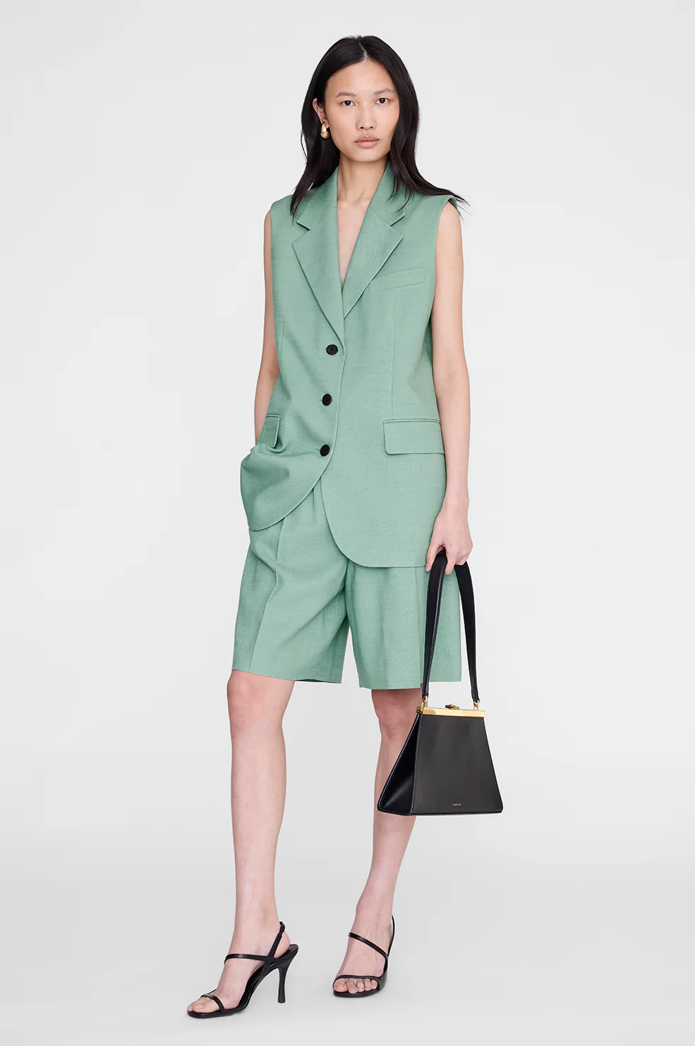 Sara Vest - Sea Foam Green