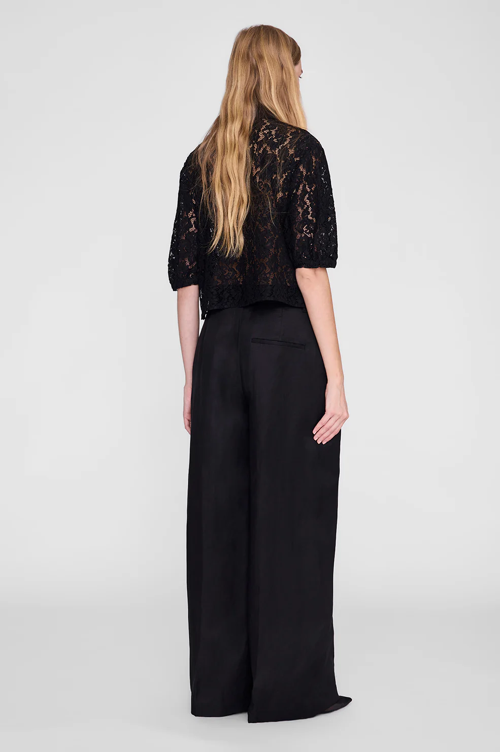 Shayna Top - Black Lace - Image 2