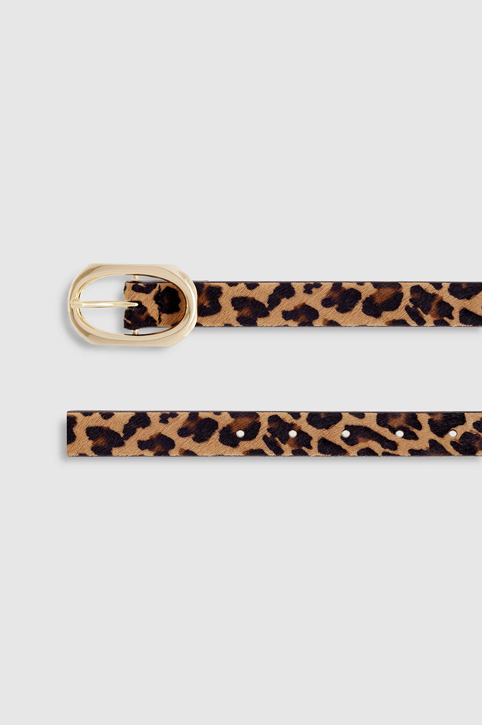 Small Signature Link Belt - Leopard - Image 5